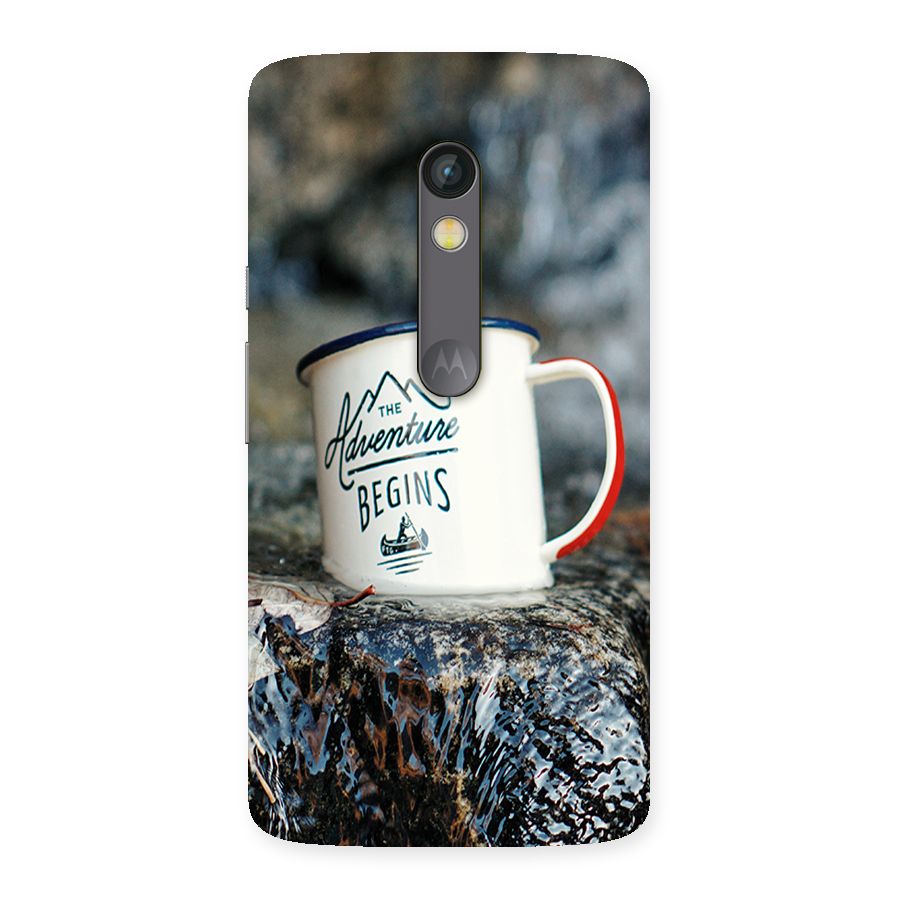 Adventure Begins Back Case for Moto X Play