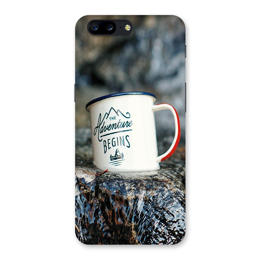 Adventure Begins Back Case for OnePlus 5