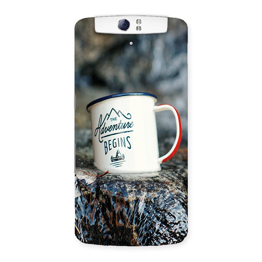 Adventure Begins Back Case for Oppo N1