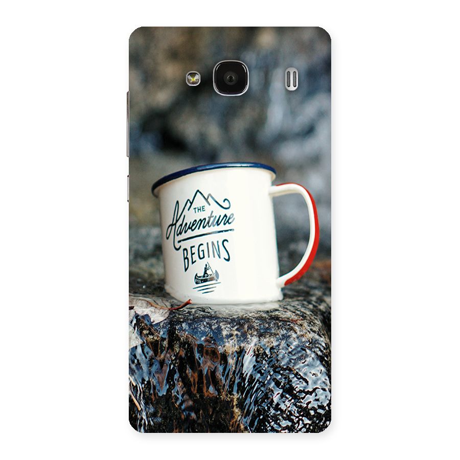 Adventure Begins Back Case for Redmi 2 Prime
