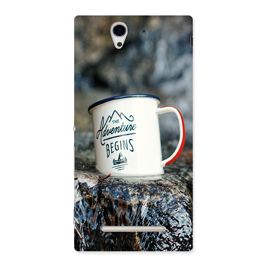 Adventure Begins Back Case for Sony Xperia C3