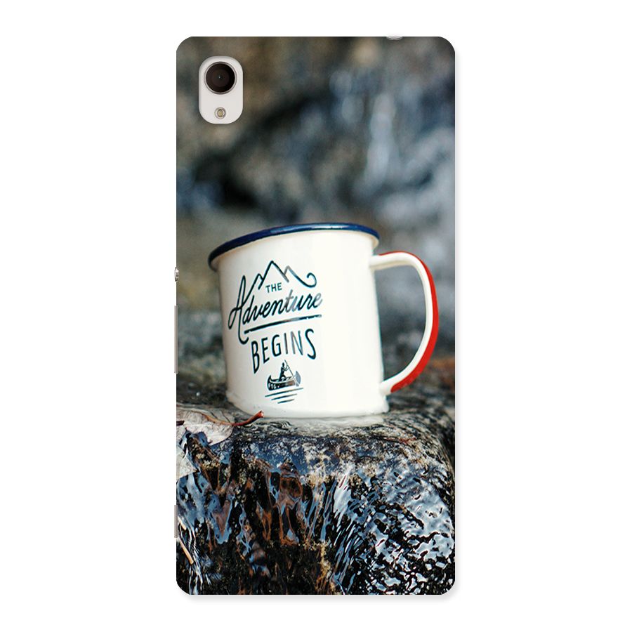 Adventure Begins Back Case for Sony Xperia M4