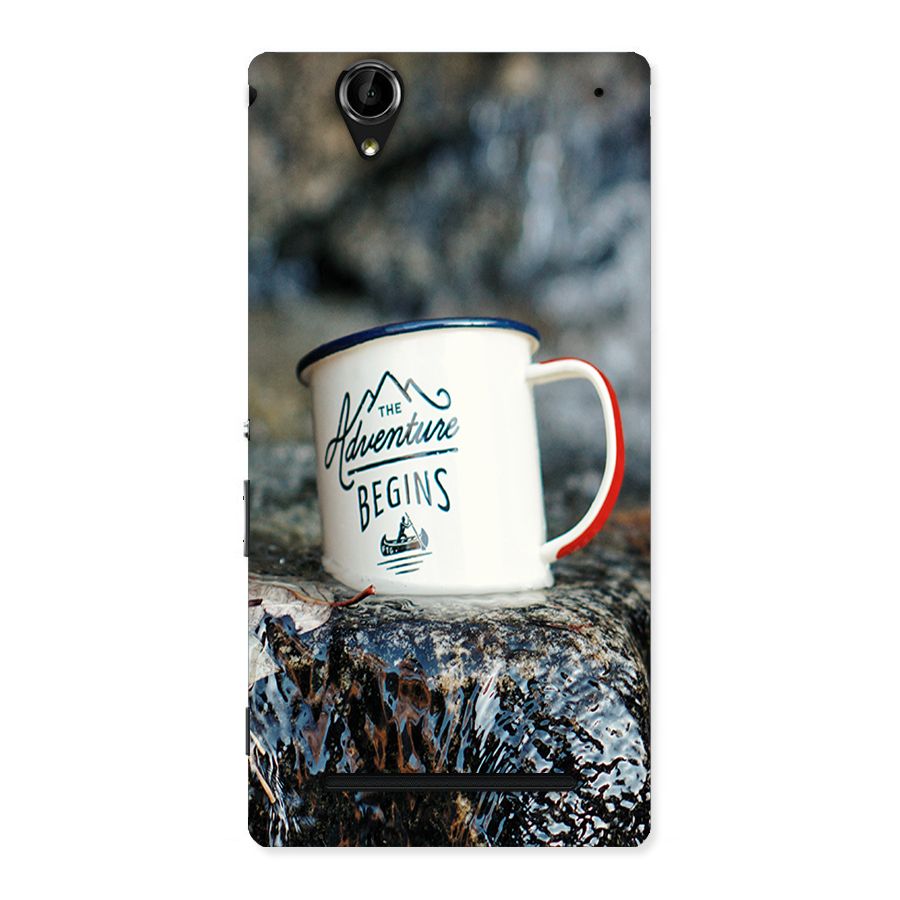 Adventure Begins Back Case for Sony Xperia T2