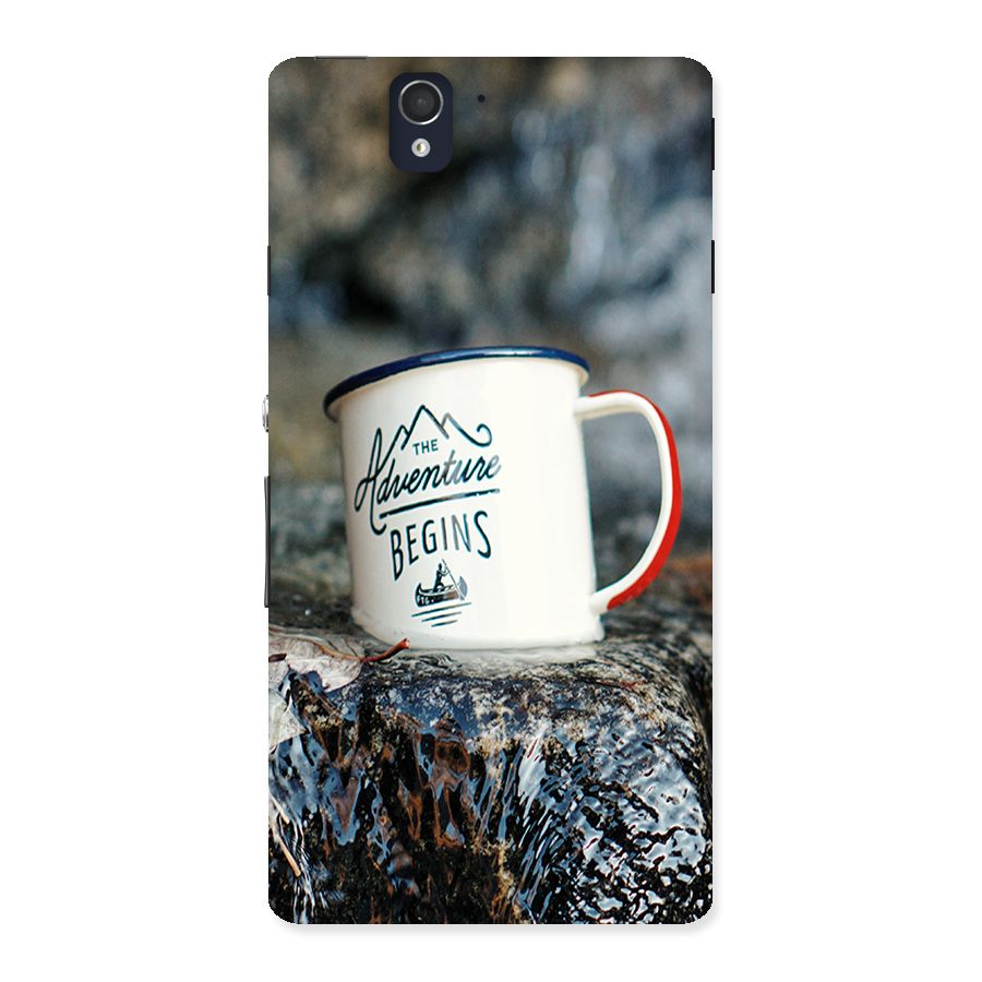 Adventure Begins Back Case for Sony Xperia Z
