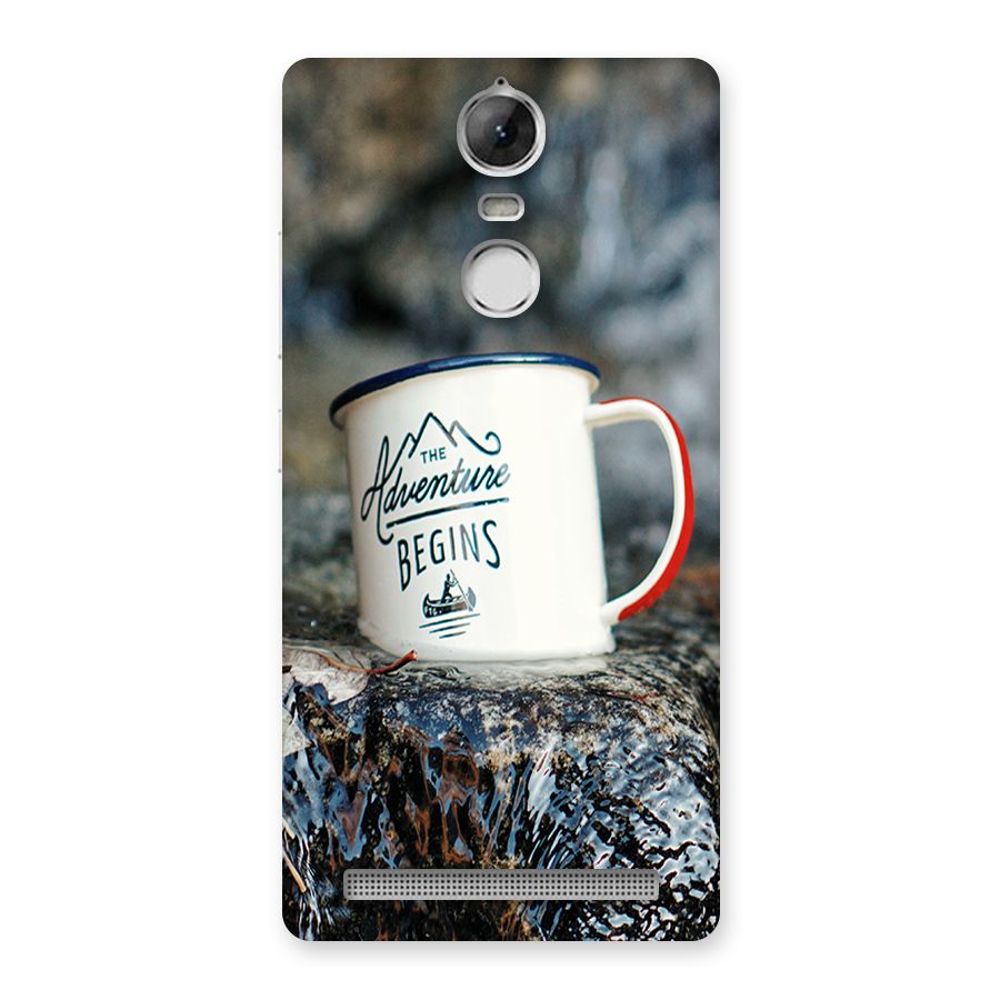 Adventure Begins Back Case for Vibe K5 Note