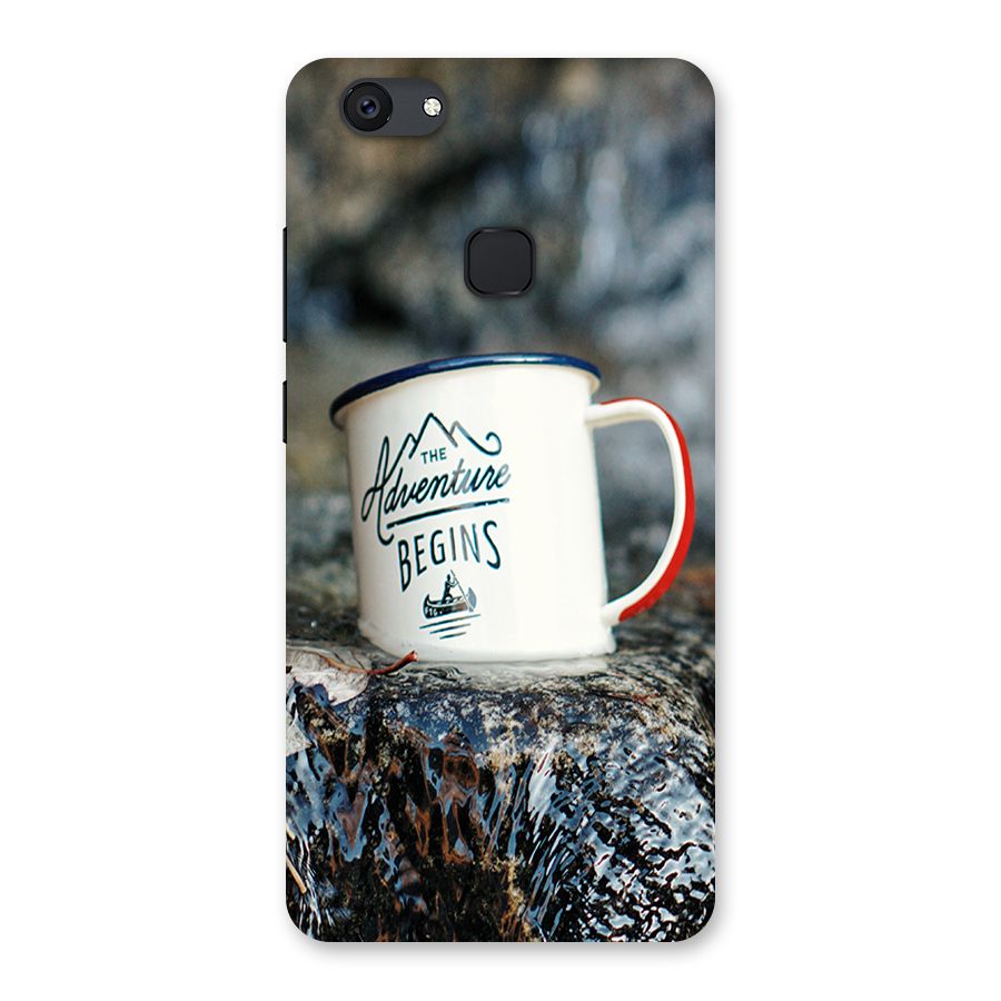 Adventure Begins Back Case for Vivo V7 Plus