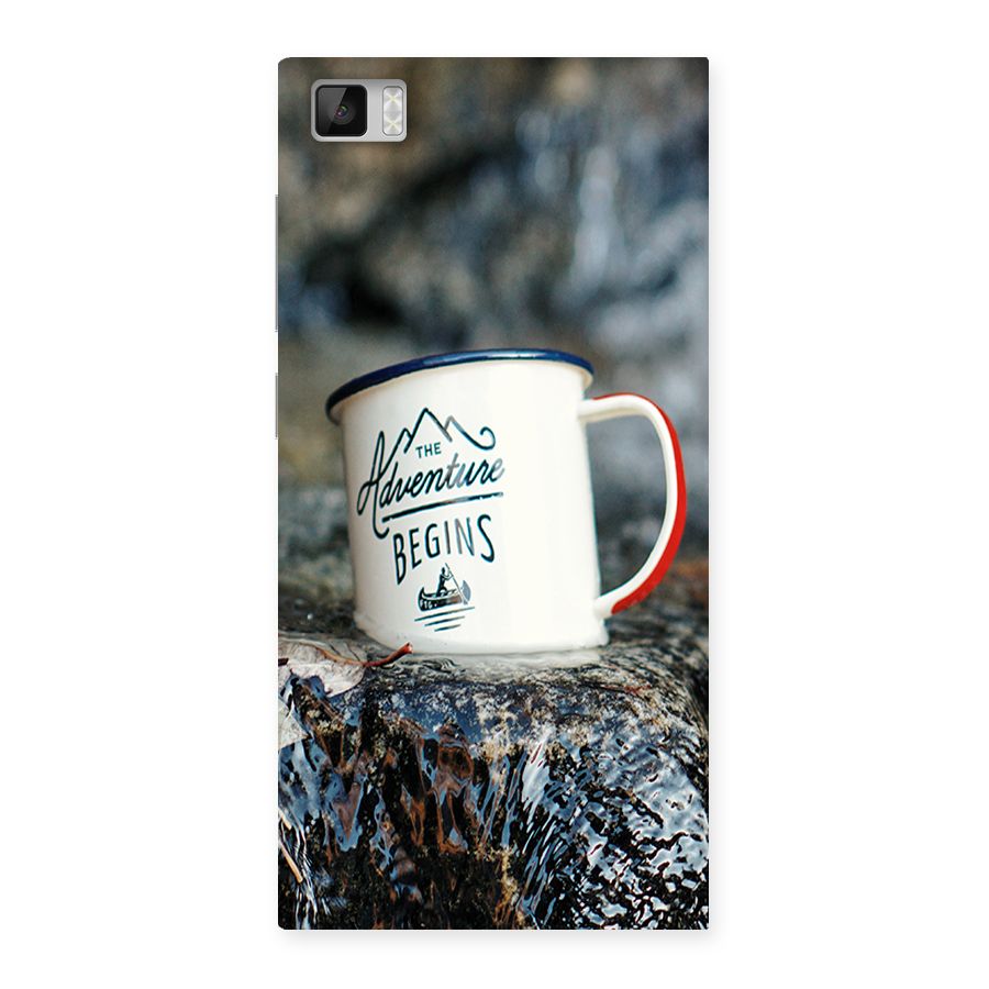 Adventure Begins Back Case for Xiaomi Mi3