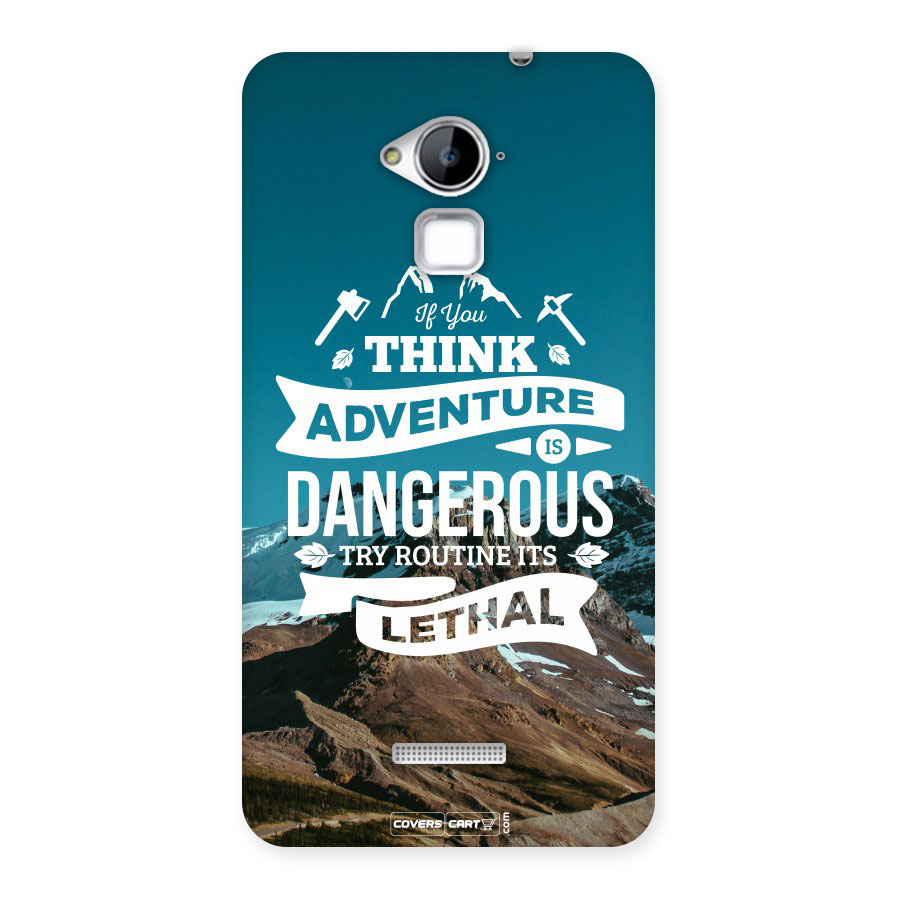 Adventure Dangerous Lethal Back Case for Coolpad Note 3