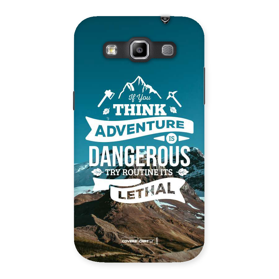 Adventure Dangerous Lethal Back Case for Galaxy Grand Quattro