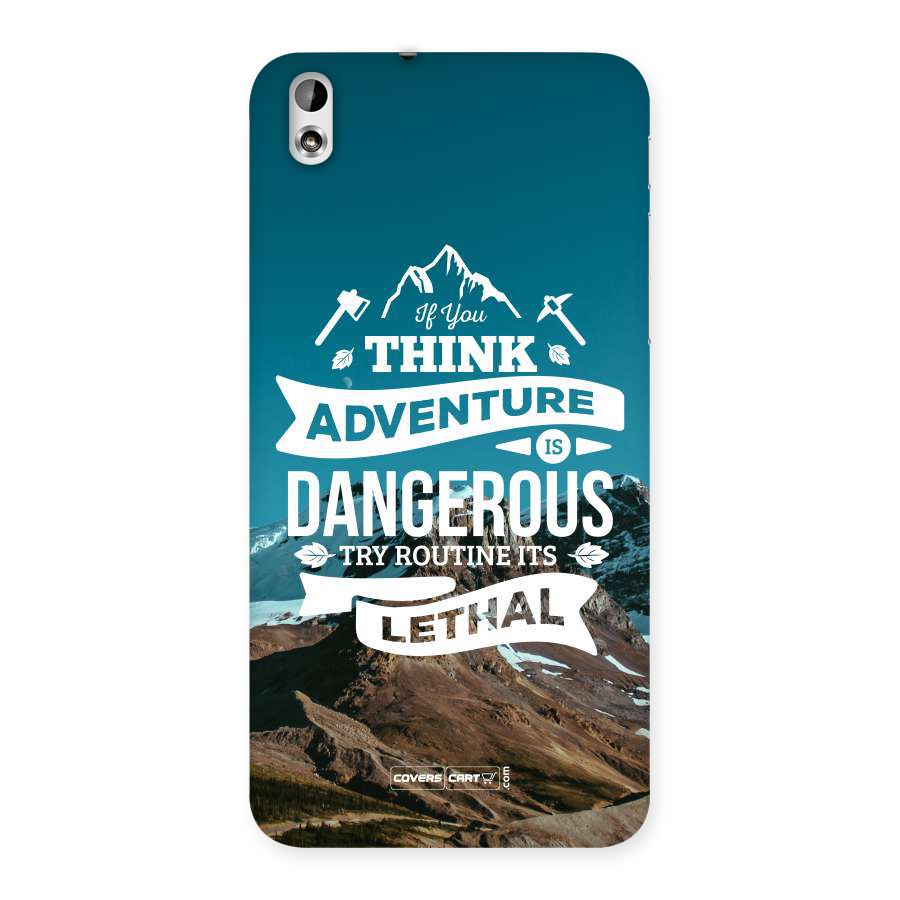 Adventure Dangerous Lethal Back Case for HTC Desire 816s