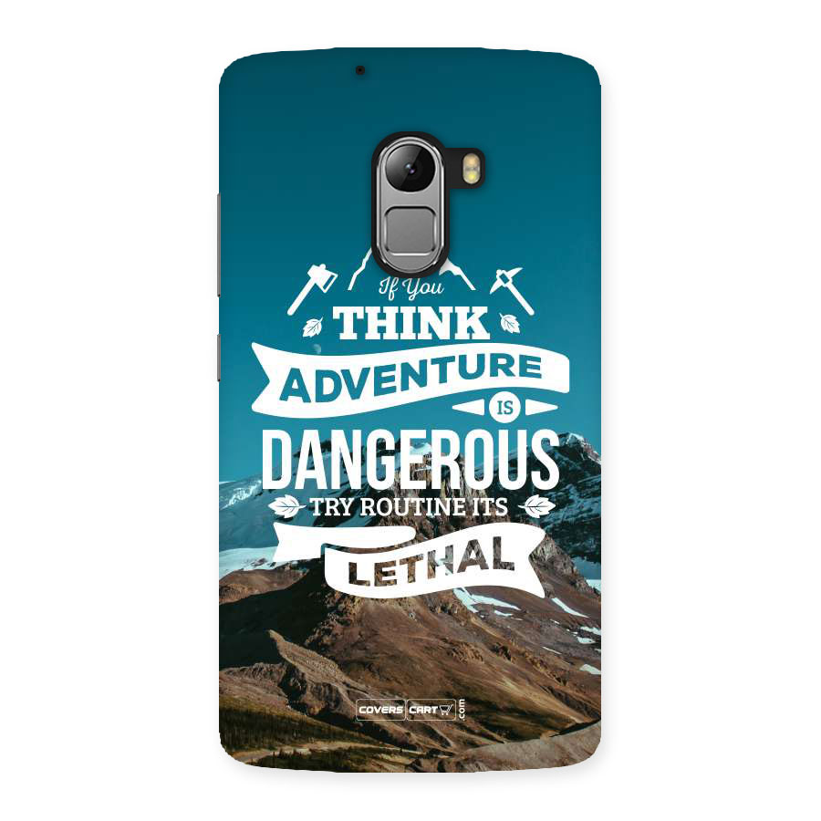 Adventure Dangerous Lethal Back Case for Lenovo K4 Note