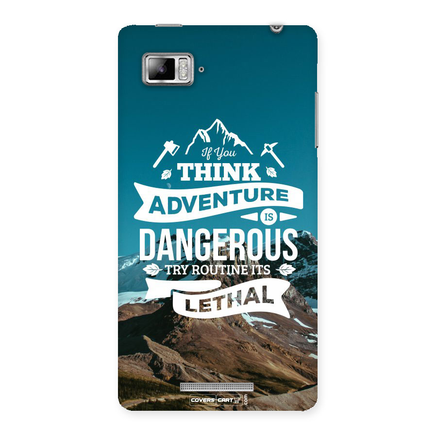 Adventure Dangerous Lethal Back Case for Lenovo Vibe Z K910
