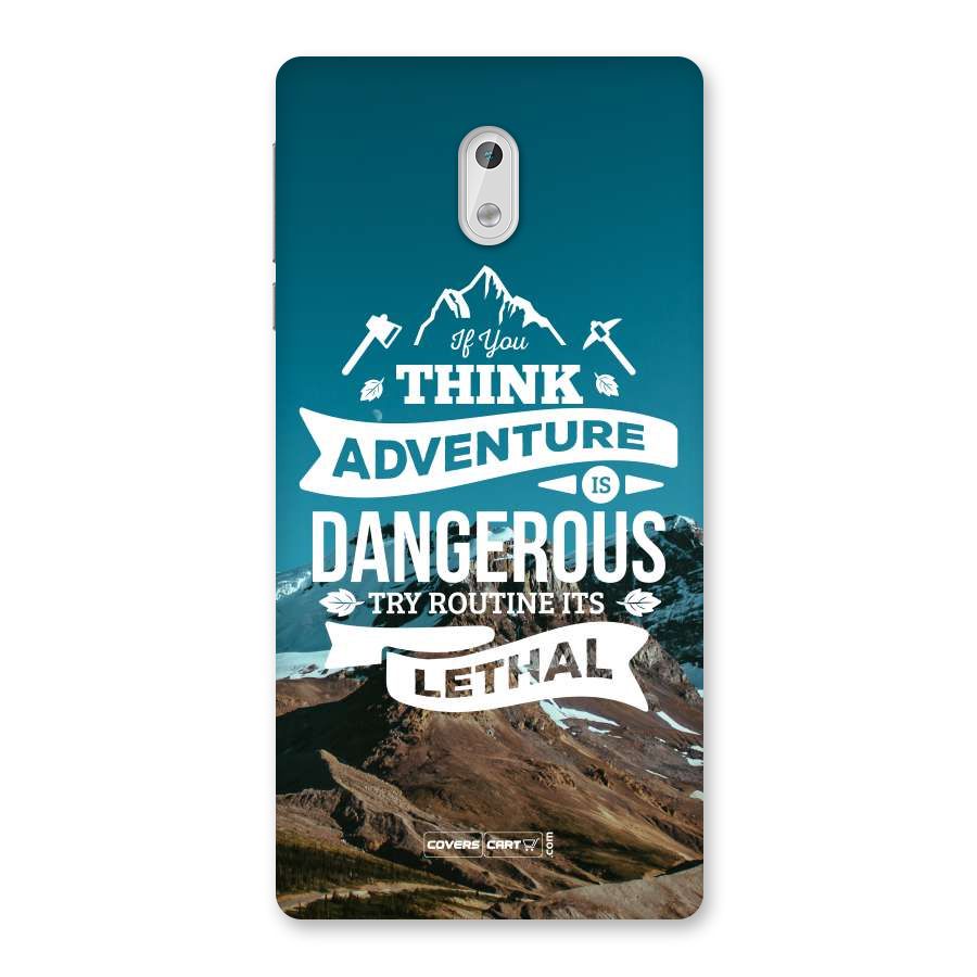 Adventure Dangerous Lethal Back Case for Nokia 3