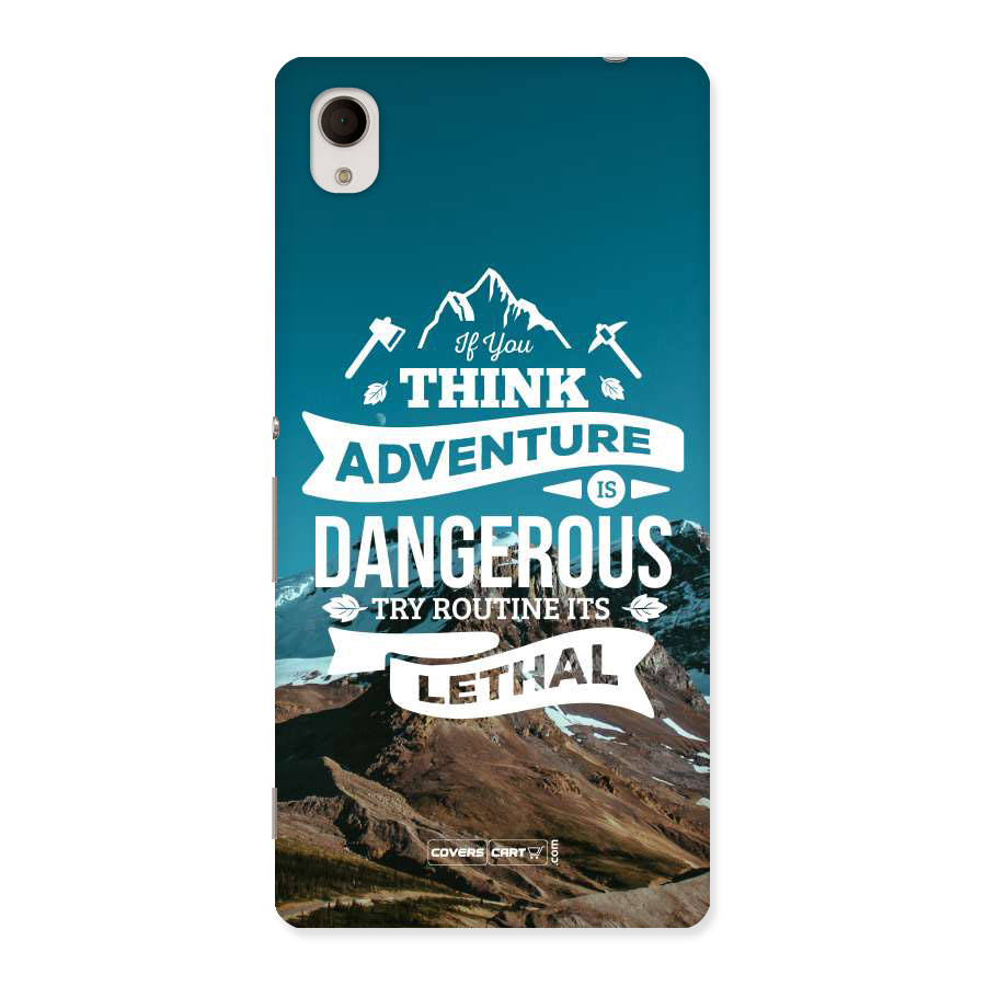 Adventure Dangerous Lethal Back Case for Sony Xperia M4