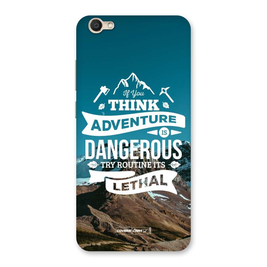 Adventure Dangerous Lethal Back Case for Vivo V5