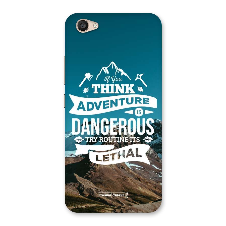 Adventure Dangerous Lethal Back Case for Vivo V5 Plus