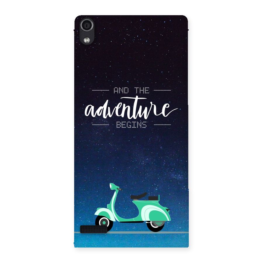 Adventure Scooter Back Case for Ascend P6