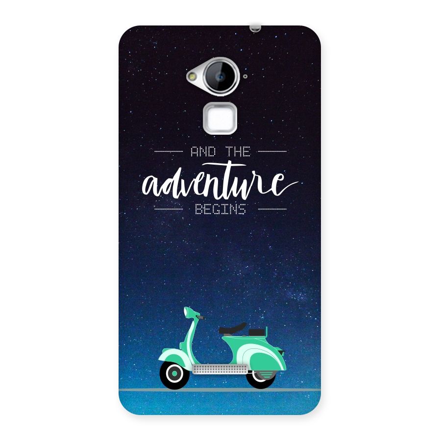 Adventure Scooter Back Case for Coolpad Note 3