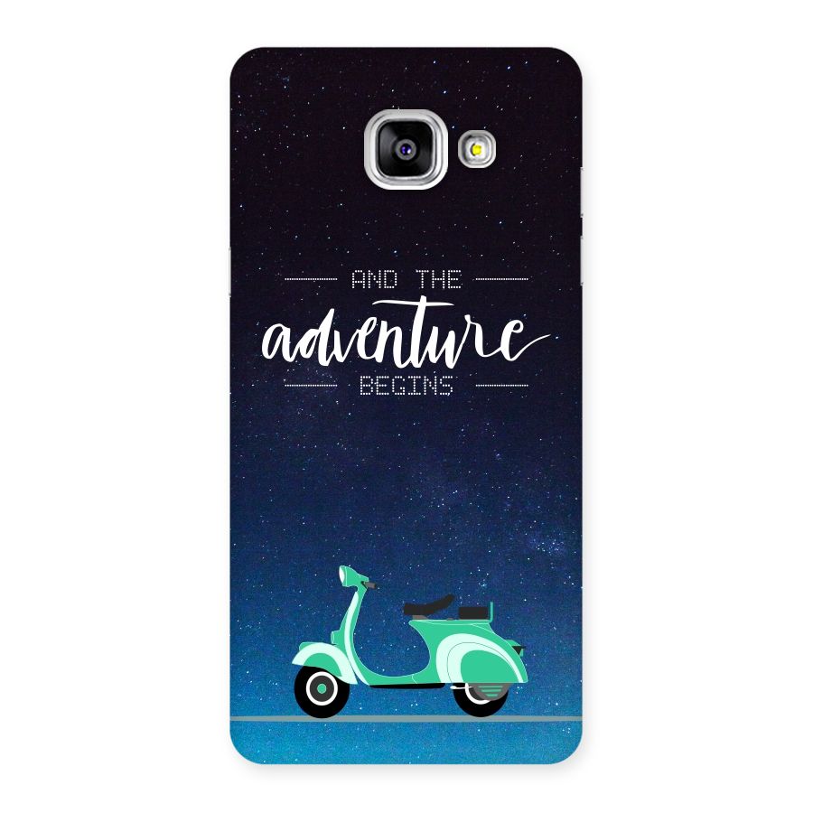 Adventure Scooter Back Case for Galaxy A5 2016