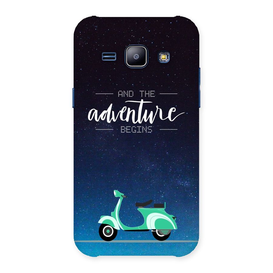 Adventure Scooter Back Case for Galaxy J1