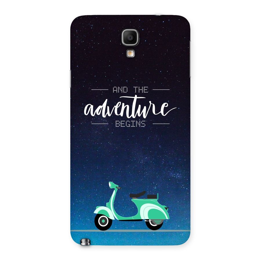 Adventure Scooter Back Case for Galaxy Note 3 Neo