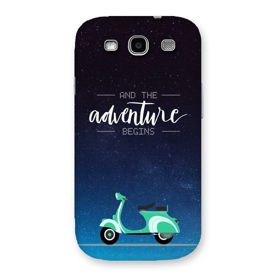 Adventure Scooter Back Case for Galaxy S3