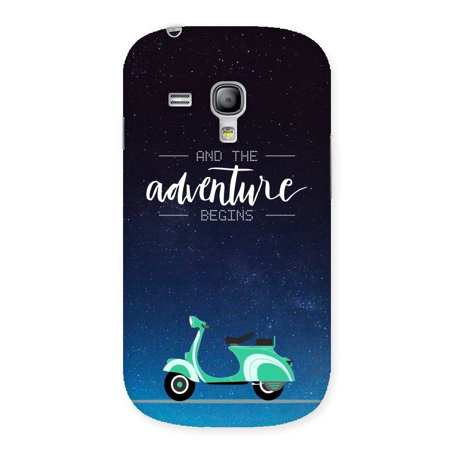 Adventure Scooter Back Case for Galaxy S3 Mini