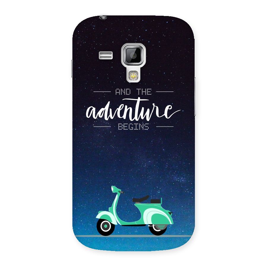 Adventure Scooter Back Case for Galaxy S Duos
