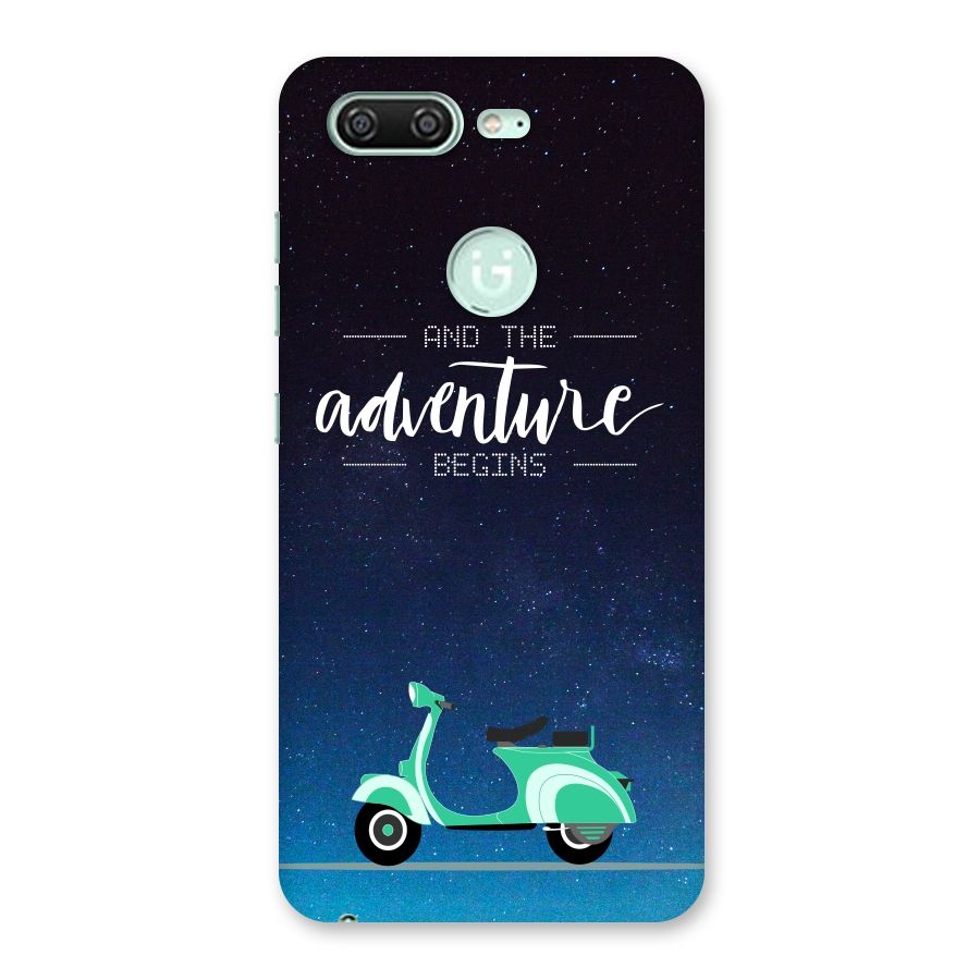 Adventure Scooter Back Case for Gionee S10