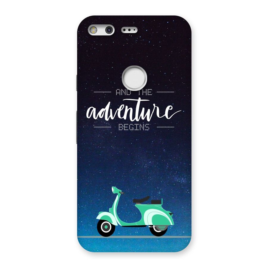 Adventure Scooter Back Case for Google Pixel