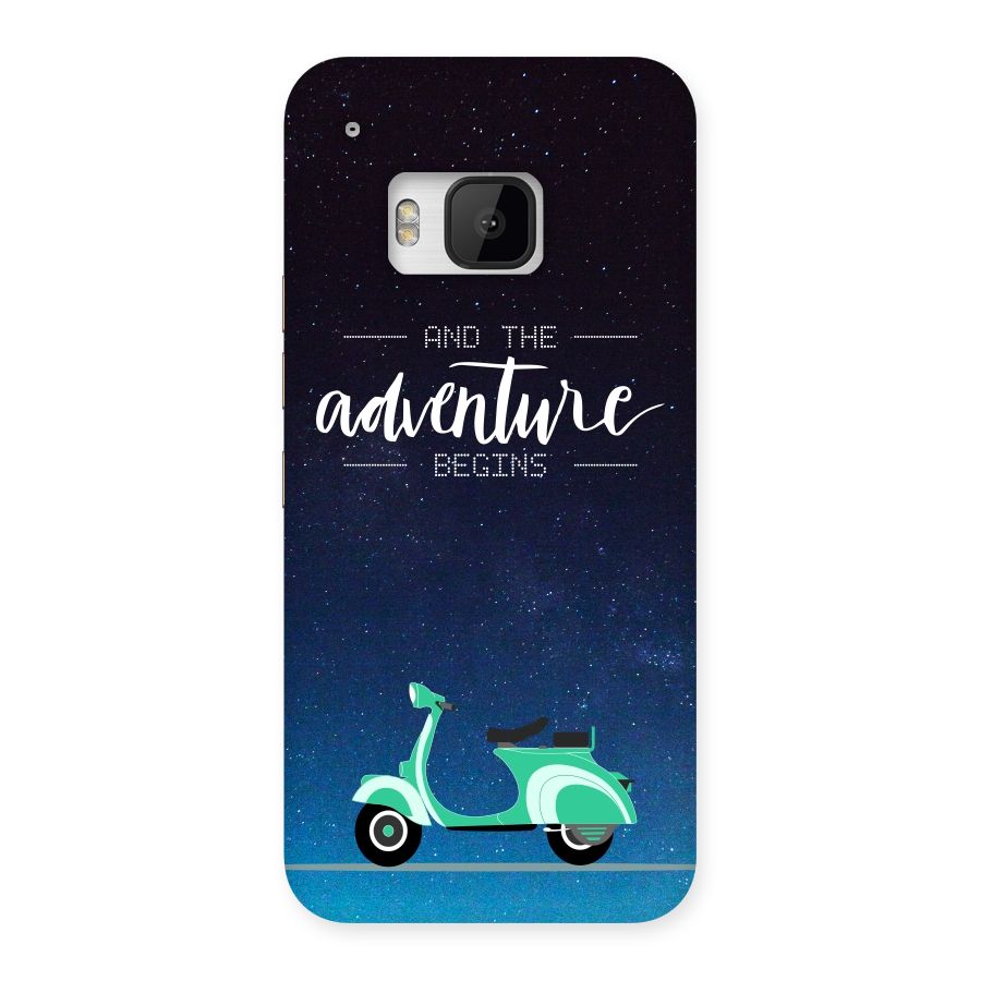 Adventure Scooter Back Case for HTC One M9