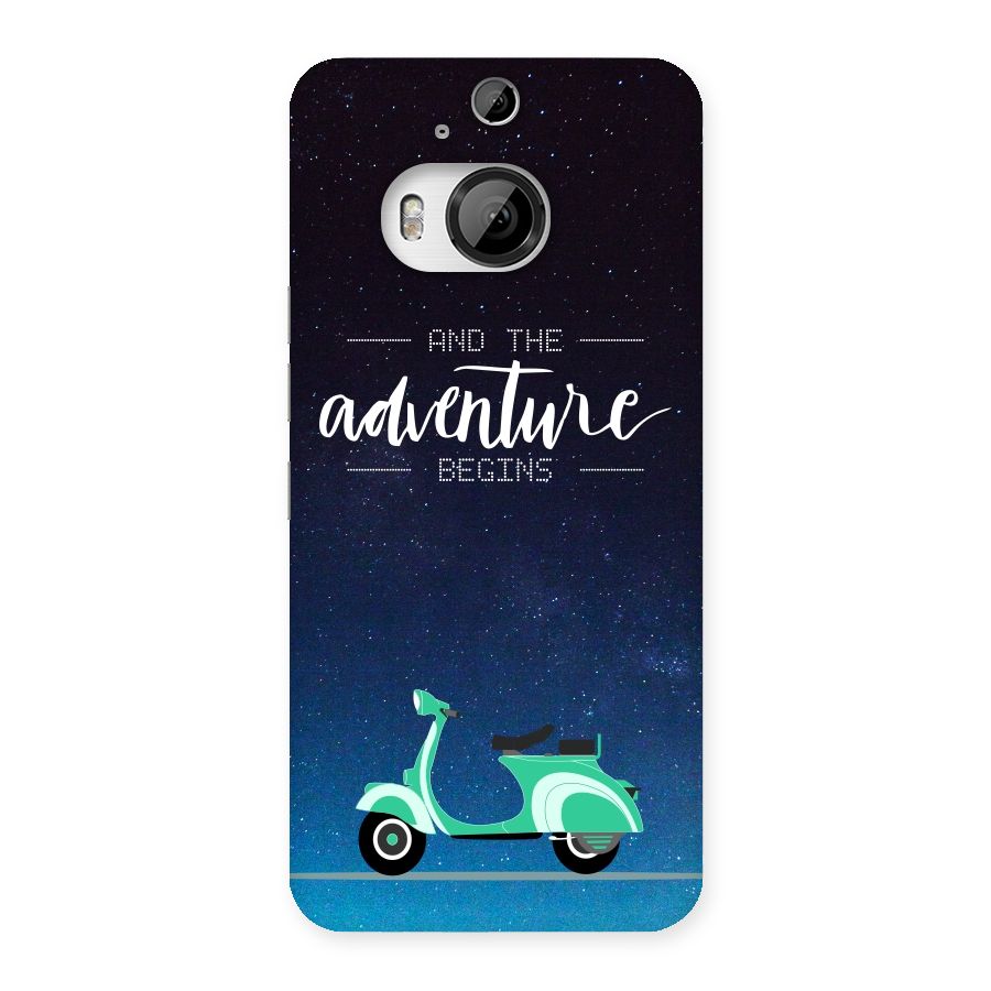 Adventure Scooter Back Case for HTC One M9 Plus