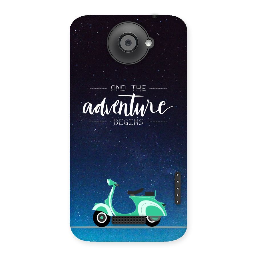 Adventure Scooter Back Case for HTC One X