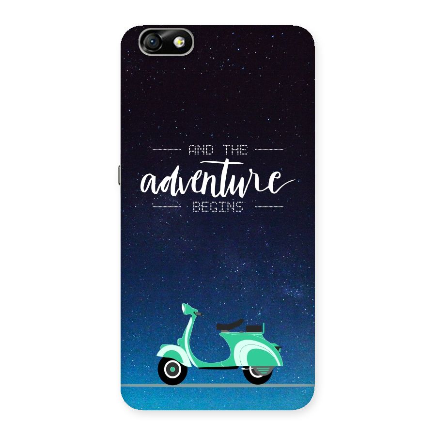 Adventure Scooter Back Case for Honor 4X
