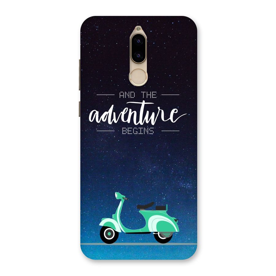 Adventure Scooter Back Case for Honor 9i
