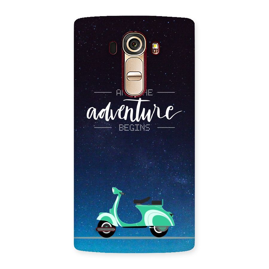 Adventure Scooter Back Case for LG G4