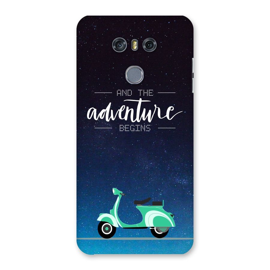 Adventure Scooter Back Case for LG G6