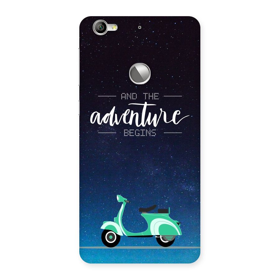 Adventure Scooter Back Case for LeTV Le 1s