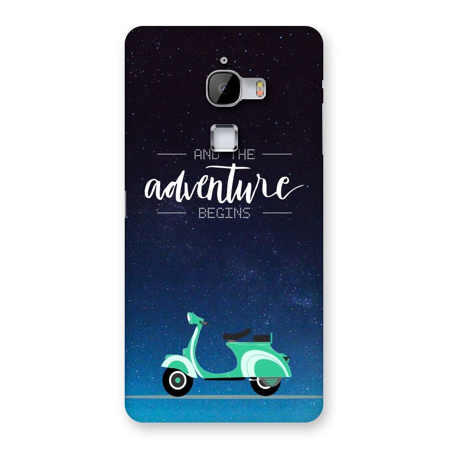 Adventure Scooter Back Case for LeTv Le Max
