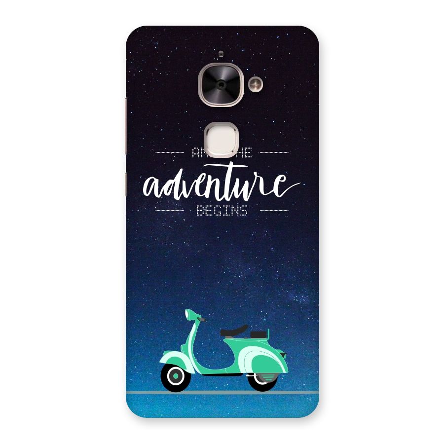Adventure Scooter Back Case for Le 2