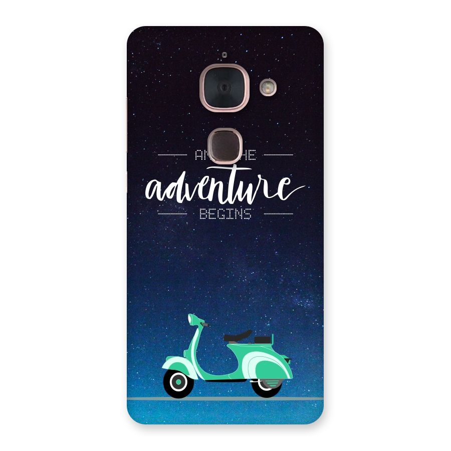 Adventure Scooter Back Case for Le Max 2