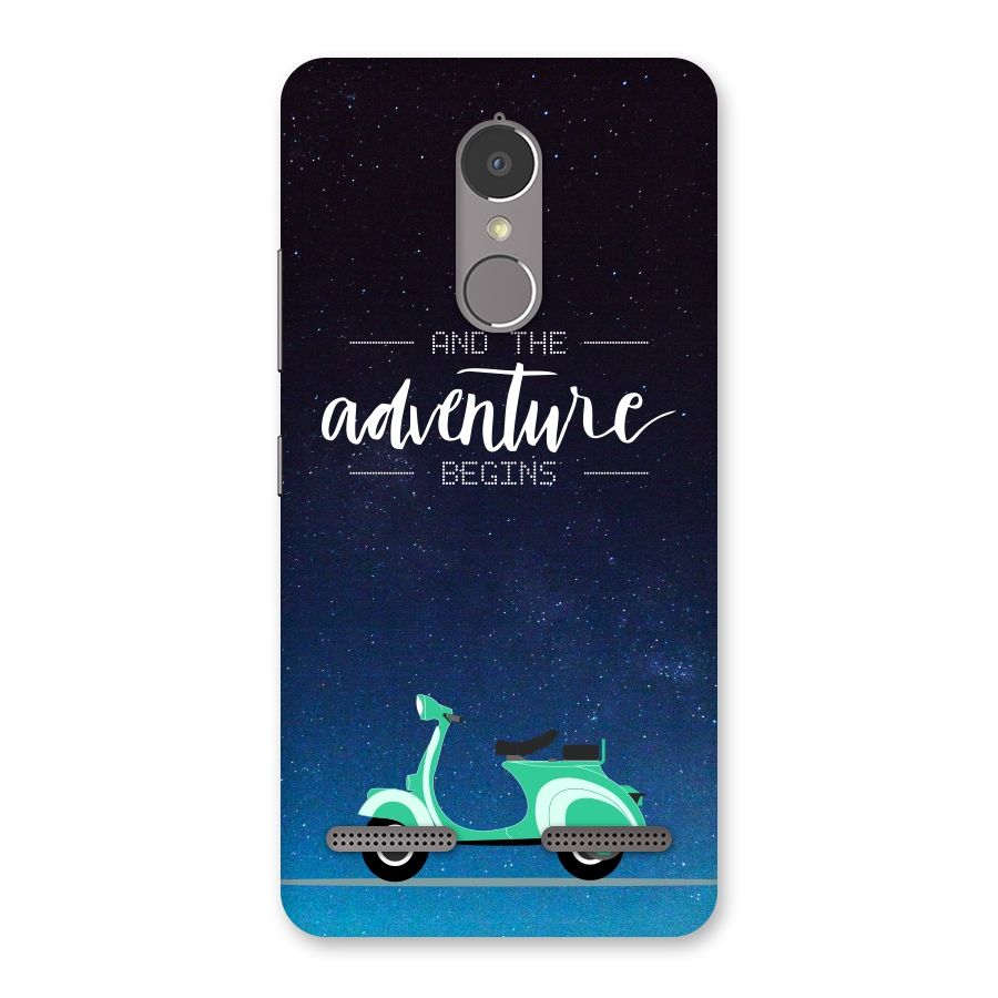 Adventure Scooter Back Case for Lenovo K6
