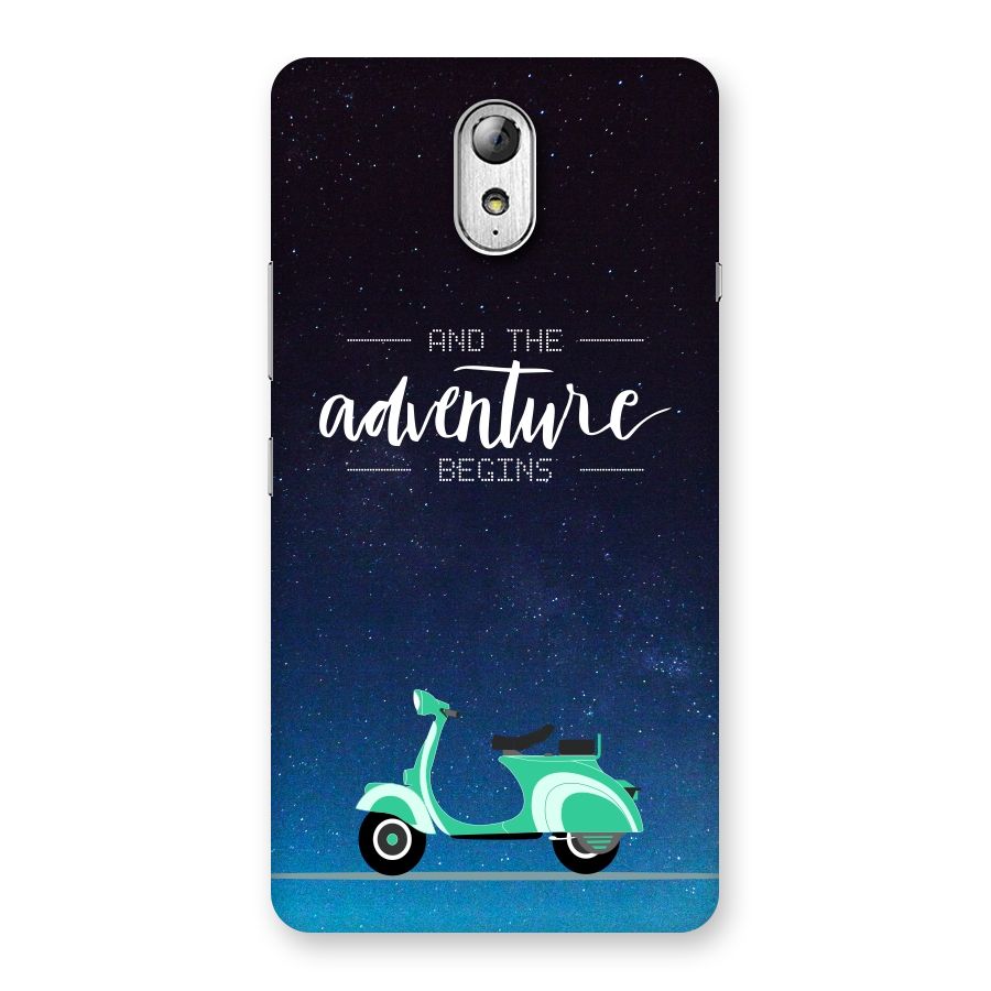 Adventure Scooter Back Case for Lenovo Vibe P1M