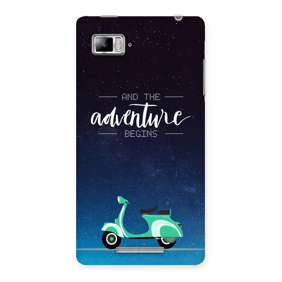 Adventure Scooter Back Case for Lenovo Vibe Z K910
