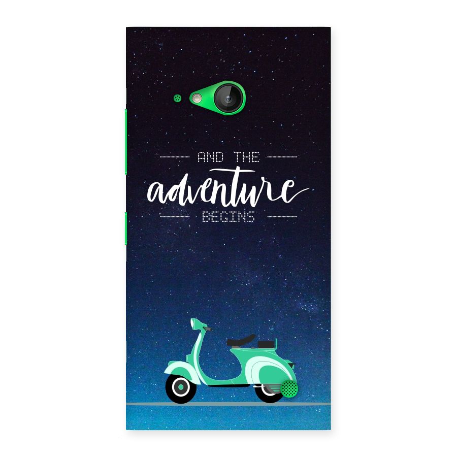 Adventure Scooter Back Case for Lumia 730