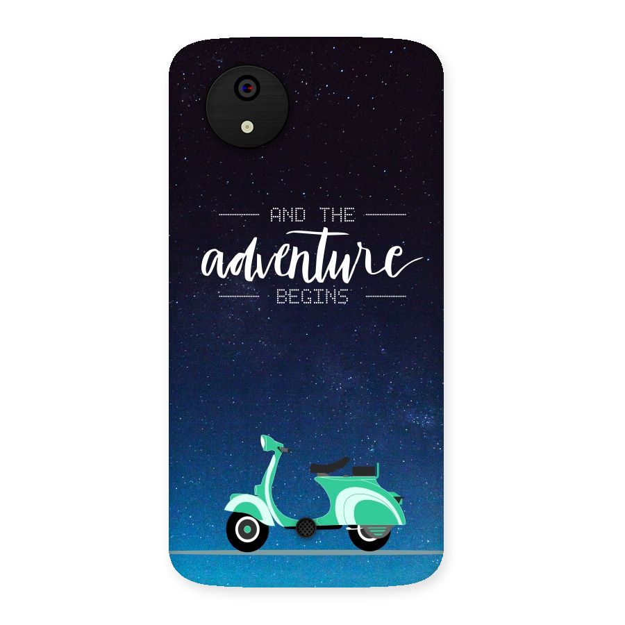 Adventure Scooter Back Case for Micromax Canvas A1