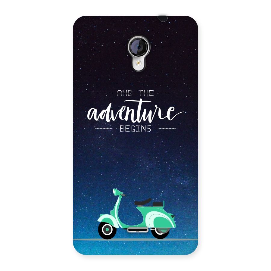 Adventure Scooter Back Case for Micromax Unite 2 A106
