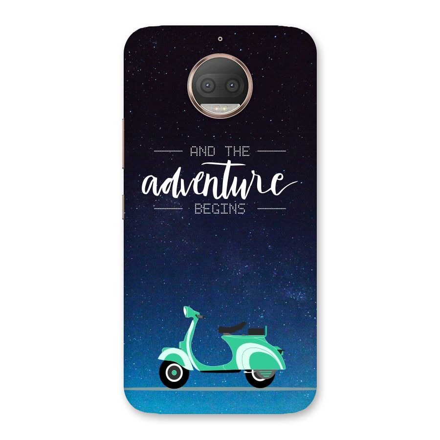 Adventure Scooter Back Case for Moto G5s Plus