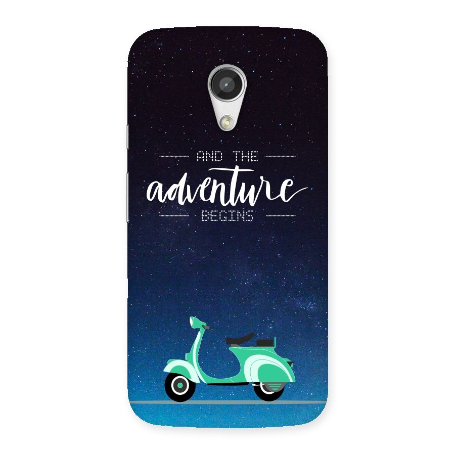 Adventure Scooter Back Case for Moto G 2nd Gen