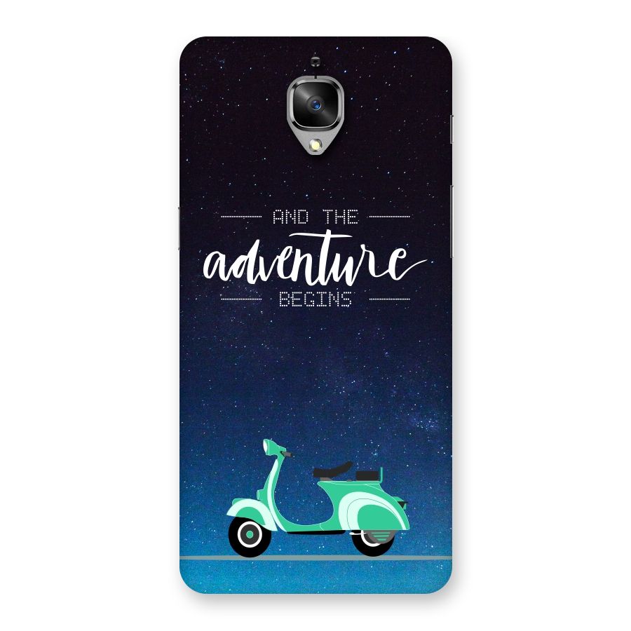 Adventure Scooter Back Case for OnePlus 3
